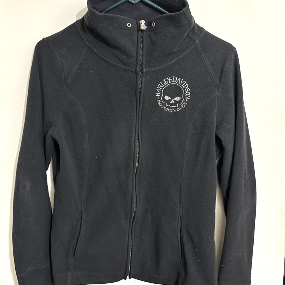 Harley Davidson fleece women’s jacket size medium